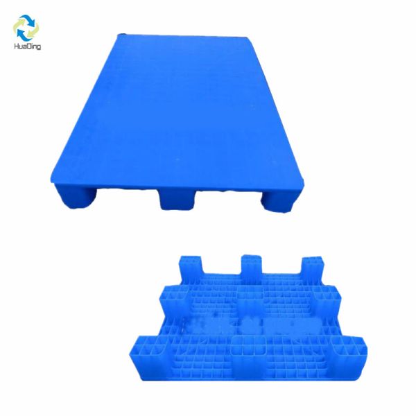 New single faced 9 feet plastic pallets for warehouse