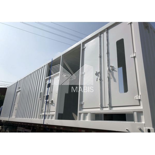 Office Hotel Use Prefab Container Homes , 20 Feet Luxury Prefabricated Houses