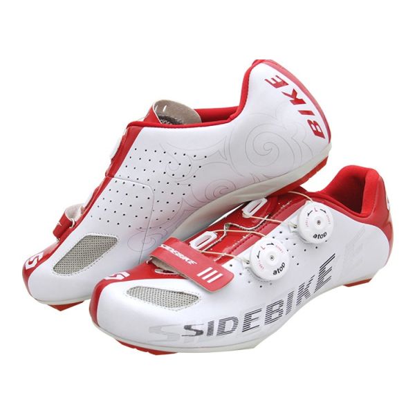 EVA Rubber Men Carbon Fiber Cycling Shoes OEM Logo