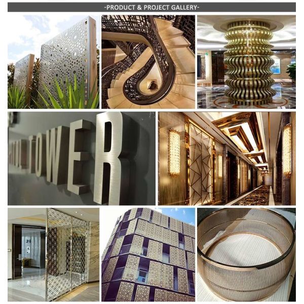 Powder Coating Aluminum Perforated Panels For Facade/Wall Cladding/ Curtain Wall/Ceiling