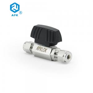 Cheap 2 Way Hex Bar Stainless Steel Ball Valve Black Dielectric Handle 4mm - 12mm wholesale
