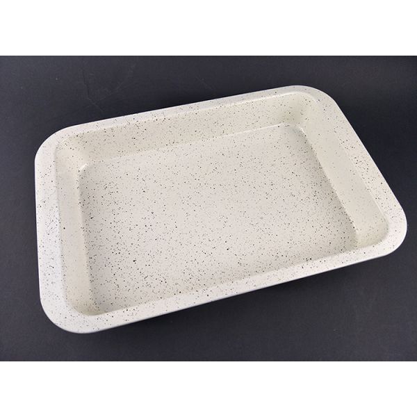 New develop Carbon Steel Marble nonstick Coating Cake Pan Set marble coating