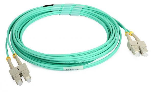 Quality SC UPC Duplex Fiber Optic Patch Cord Single Mode And Multimode Fiber Optic Cable for sale