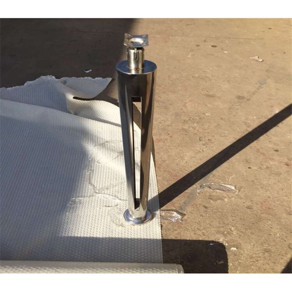 stainless steel glass handrail glass balustrade balusters/post/column/pillar