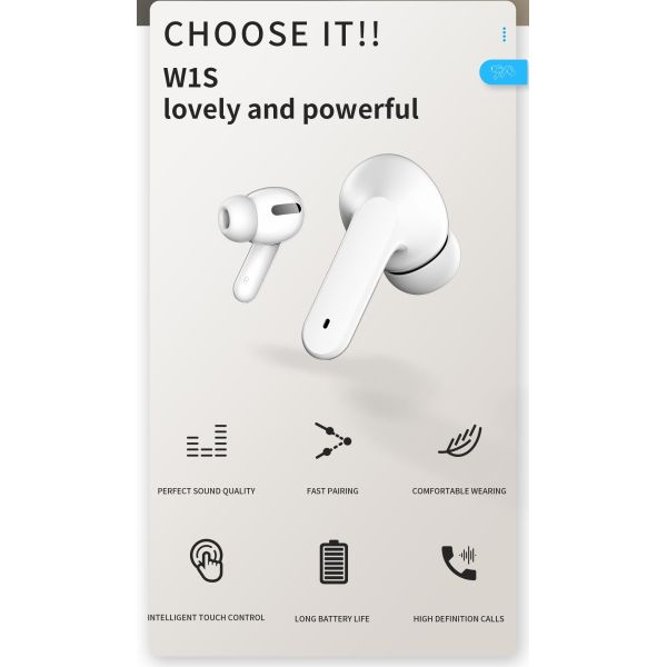 Mobile Phone TWS Bluetooth Earphone 300mAh 5hrs Waterproof Wireless Earbuds