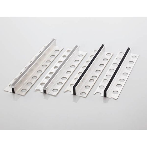 10mm Satin Expansion Joint Profile Aluminum Alloy 6063 Material