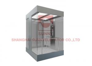 Cheap 0.4m/s AC Driving Type Panoramic Elevator Glass Sightseeing Home Lift wholesale