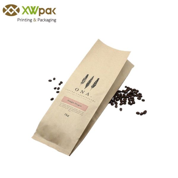 Colorful Printing Heat Seal Bags / Coffee Packing Foil Gusseted Bags With Valve