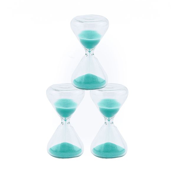 1 3 5 Minutes Glass Hourglass Tea Timer Country / Traditional Style