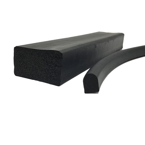 Seawater Resistant Black EPDM Rubber Marine Hatch Watertight Door Seal for Ship Doors