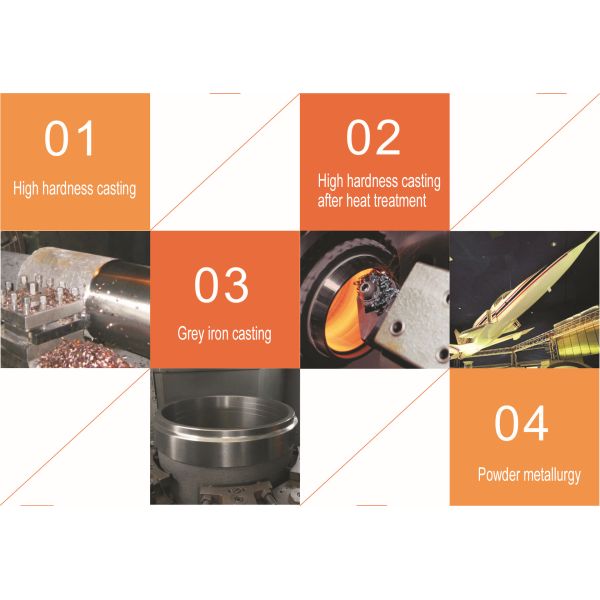 RNEN120700 ENS Full Form Cbn Turning Inserts Rough Machining Cast Iron Cylinder Block