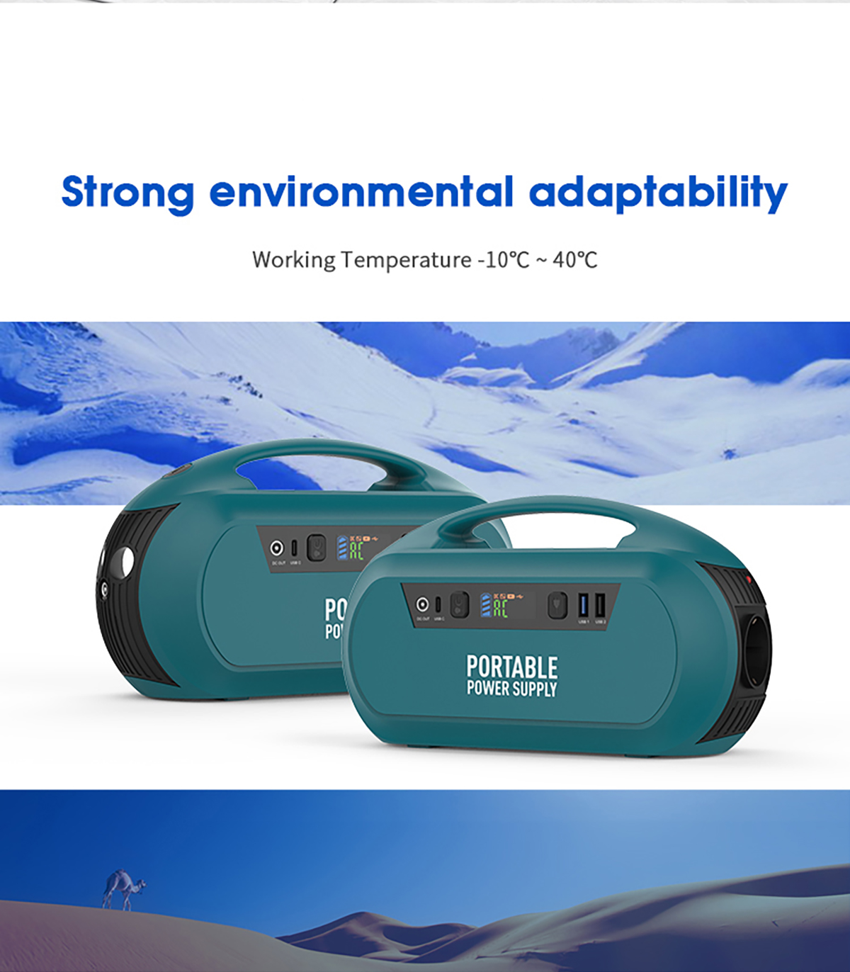 Home Portable Generator Power Station 100W 148wh Solar Power Generator For Camping