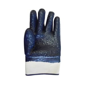 Cheap Black Fully Coated Nitrile Gloves Nitrile Grip Gloves Jersey Liner wholesale