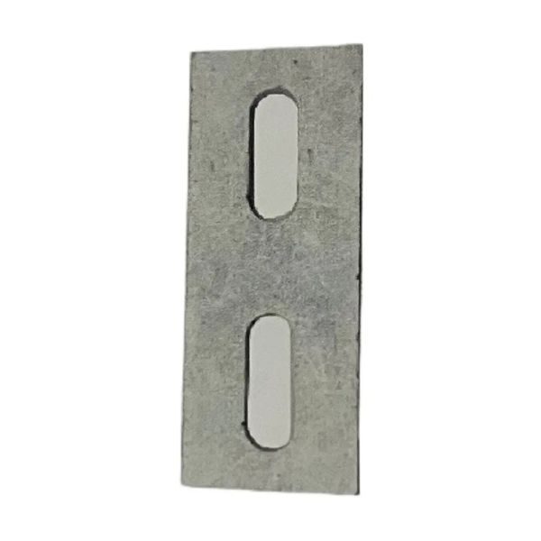 Rectangular Anodized Galvanized Iron Embedded Steel Plate Curtain Wall Accessories