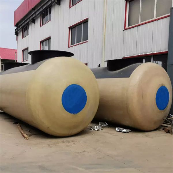 Stainless Steel Underground Fuel Oil Storage Tank Large Capacity