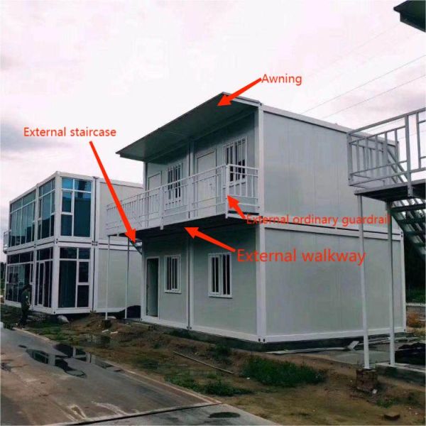 Sandwich Panel Steel Structure Container Houses for Workshop Warehouse Construction