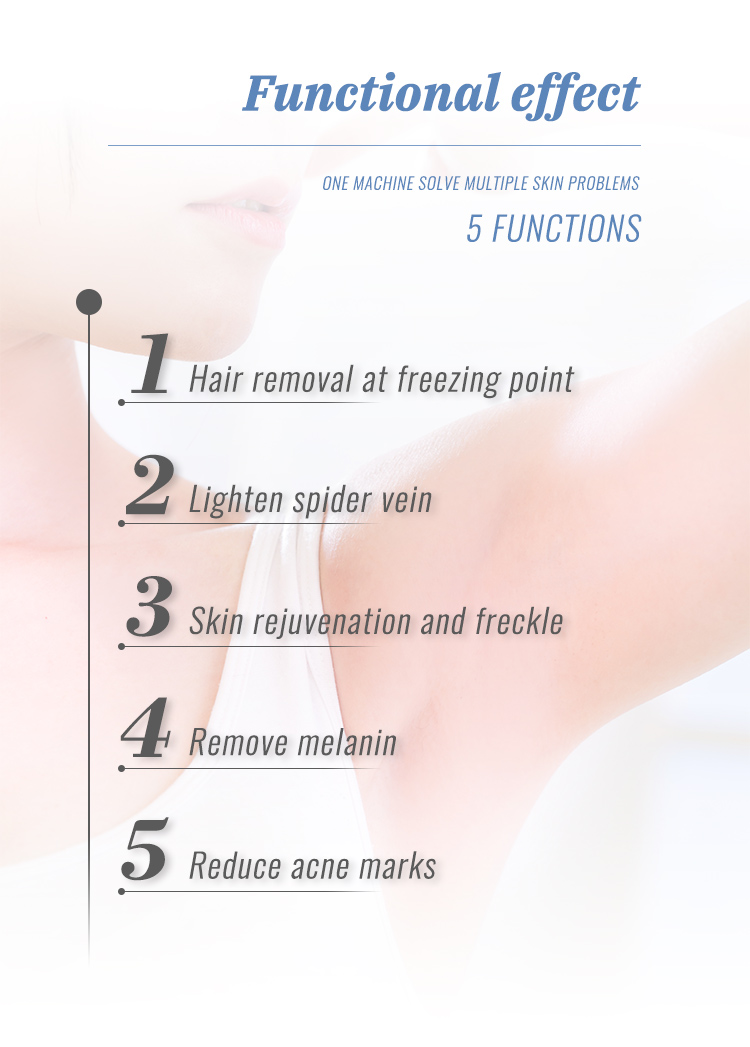 2000W OPT Shr Elight Ipl Machine For Skin Rejuvenation Pigment