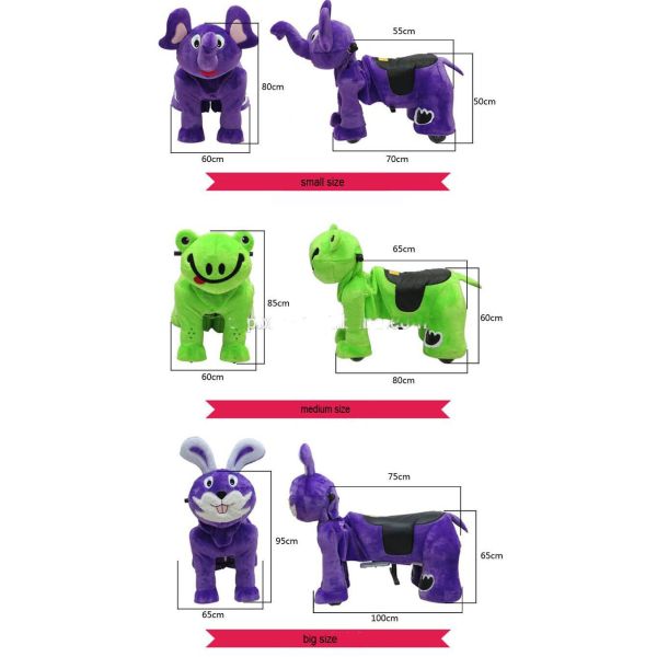 Child car ride-on toys / children's birthday gift / animal car battery