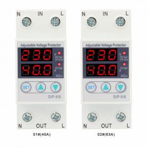 Cheap Single Phase Control And Protective Switching Device Voltage Protector Relay 230VAC wholesale
