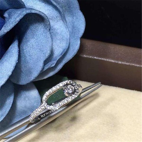 Jewelry factory in Shenzhen, China Mk ring 18k white gold yellow gold rose gold diamond ring
