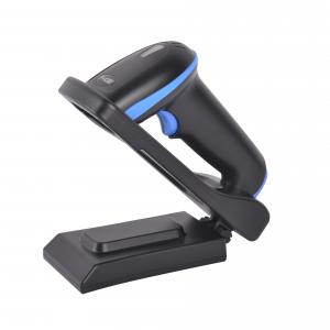Cheap Handheld 2D Qr Code Reader Scanner Wired 4mil Resolution With Base YHD-5800D wholesale