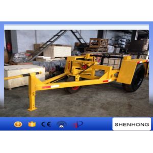 China Cable Drum Trailer Underground Cable Installation Tools 2 Ton for Transport Cable on sale