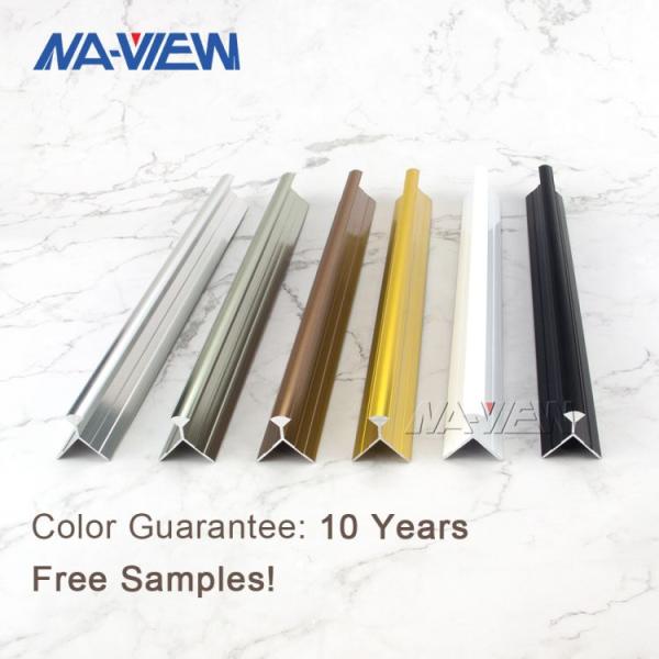Customized Subway Ceramic Edge Polished Aluminum Tile Trim