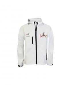 China 413G Fall & Winter Jacket Fleece Lined Hooded Jacket With Sublimation Printing on sale