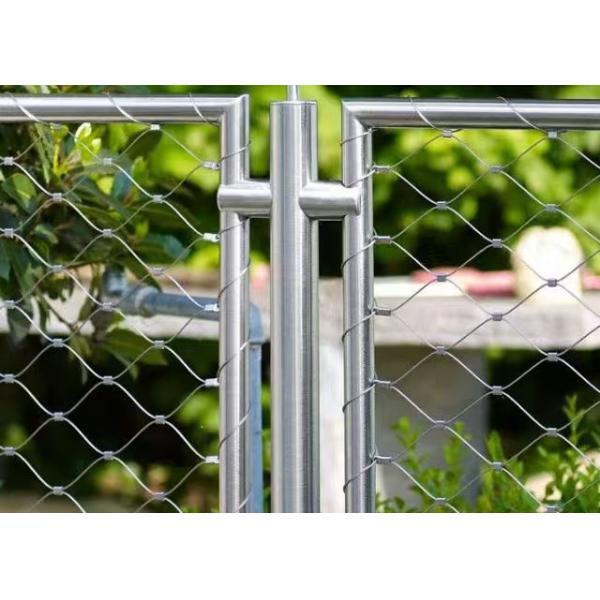 7*7 Bird Aviary Rope Netting Stainless Steel Cable Mesh For Bird Cages
