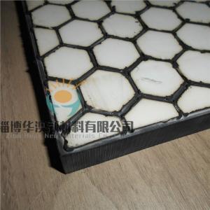 China 95% 92% Alumina Ceramic Wear Tile Hexagonal Raw Material Feed on sale