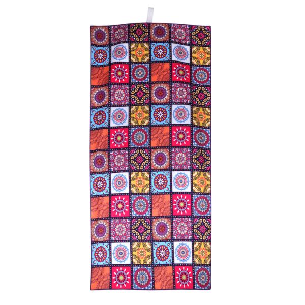 Sand Proof Sublimated Beach Towels Foldable Easy Storage Space Saving