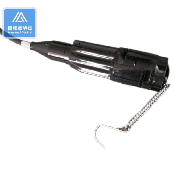 2 Core 5.0mm Armored Tactical Fiber Patch Cord Military Jumper TPU Jacket Emergency