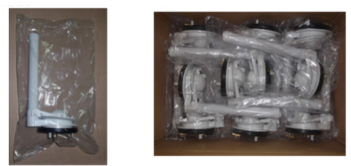 Toilet Flush Valve Plastic Mechanism With Flapper Anti Lock Braking Device