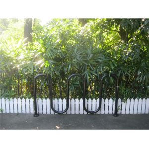 Surface Mounted Commercial Bike Racks 304 Stainless Steel Material