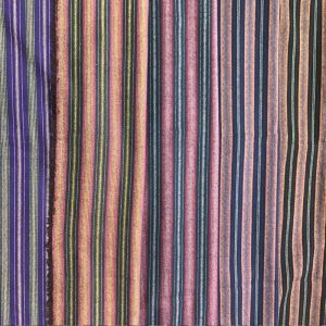 Cheap Stonewashed Stripe Linen Fabric 100gsm wholesale