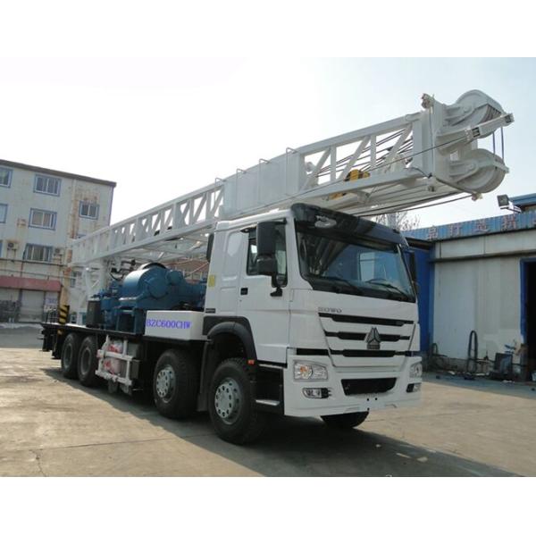 Mud Air Drilling 8X4 600m Truck Mounted Water Well Drilling Rig
