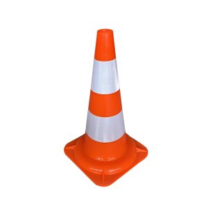 Cheap 50cm Plastic Traffic Management Safety Cone wholesale