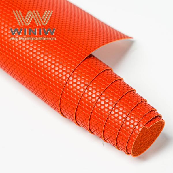 Micro Fiber Faux Vegan Leather Fashion Fabric Garments Making Leather