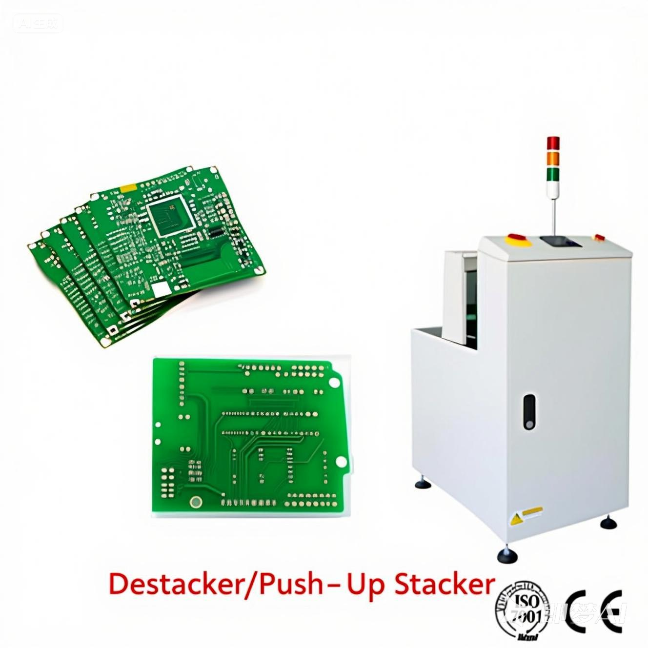 300PCS Capacity PCB Loader Machine Stable Auto LED Buttons 150V/A