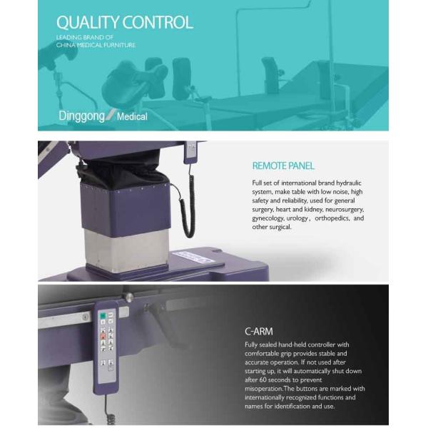 Hospital Surgical Equipment General-Use Electric Operation Theater Table Operating Table