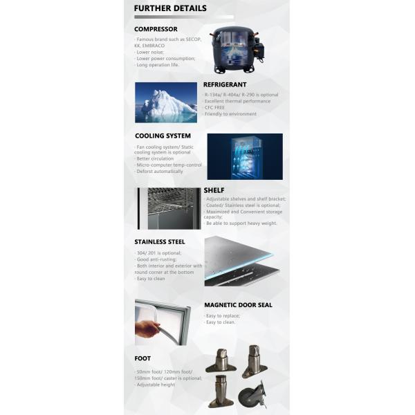 CE Certificate Glass Door Drinks Display Under Counter Bar Refrigerator