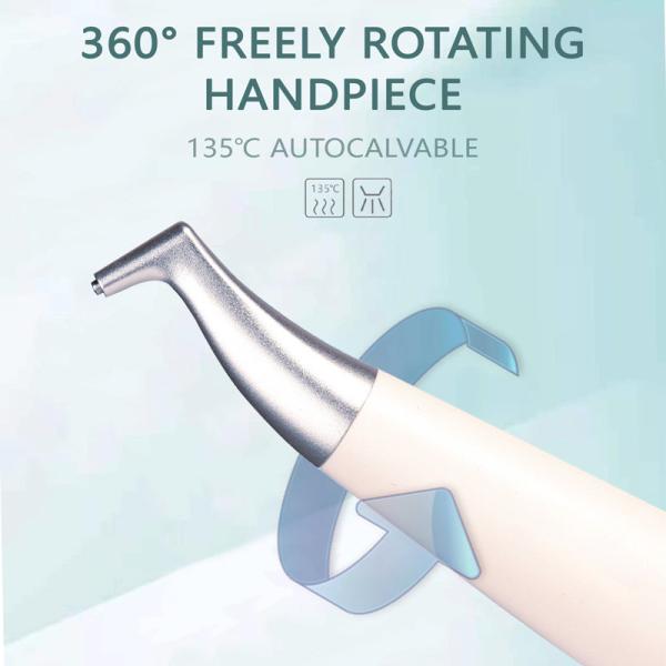 360 degree rotation Dental Air Prophy For Polishing And Teeth Whitening Air Jet Flow Unit