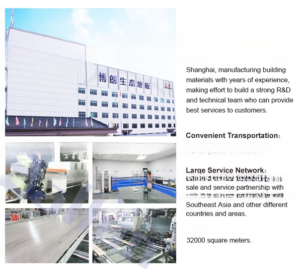 Zhejiang PVC Flooring SPC Vinyl Flooring Tile with Wood Design and 3.5 8mm Thickness