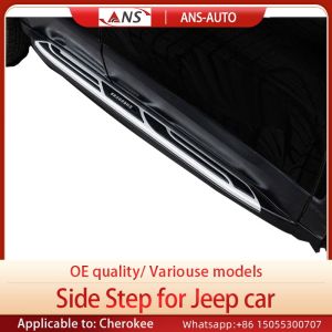 Heat Resistant Jeep Cherokee Car Running Boards Aluminum Alloy