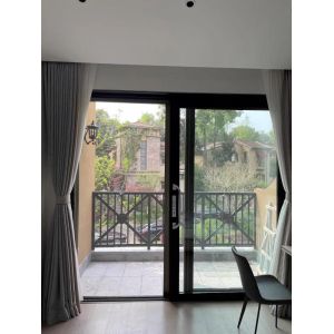 China Fiberglass Yarn Polyester Sliding Aluminum Screen Door Installation on sale