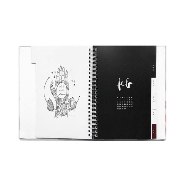 Hot Travel Planner A5 Size Full Color Divider Tab Pages for Organizing and Planning