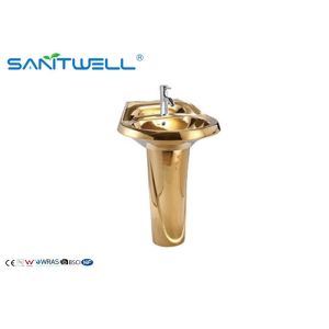 Cheap Bathroom Pedestal Basins , Bathroom wash basin 620*510*880 mm Size wholesale