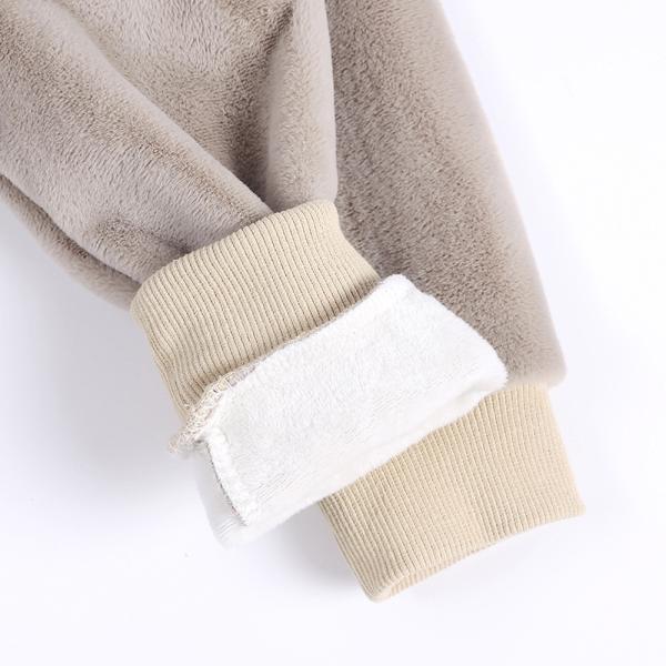 Children'S Newborn Baby Winter Jumpsuit Thickened Plush