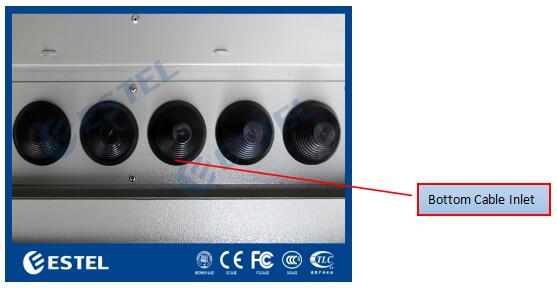Anti Corrosion Powder Coating BTS Cabinet Outdoor 19 Rack Enclosure