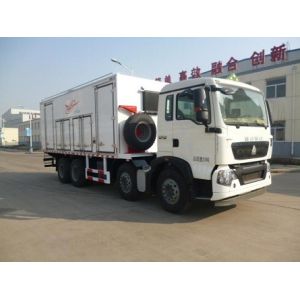 Buy cheap Multifunctional Mining Dump Truck 8X4 / Emulsion Explosive Vehicle from wholesalers